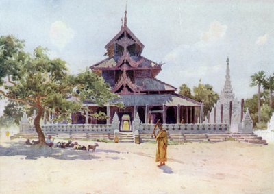 A Zeyat, Mandalay by Robert George Talbot Kelly